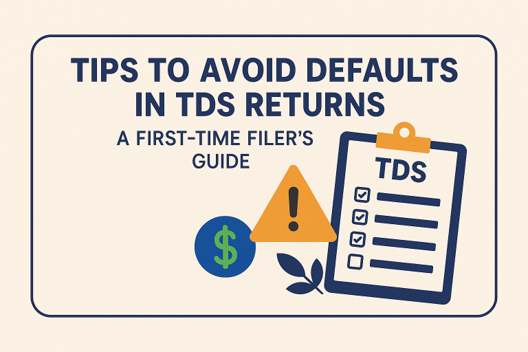 Tips to Avoid Defaults in TDS Returns: A First-Time Filer’s Guide