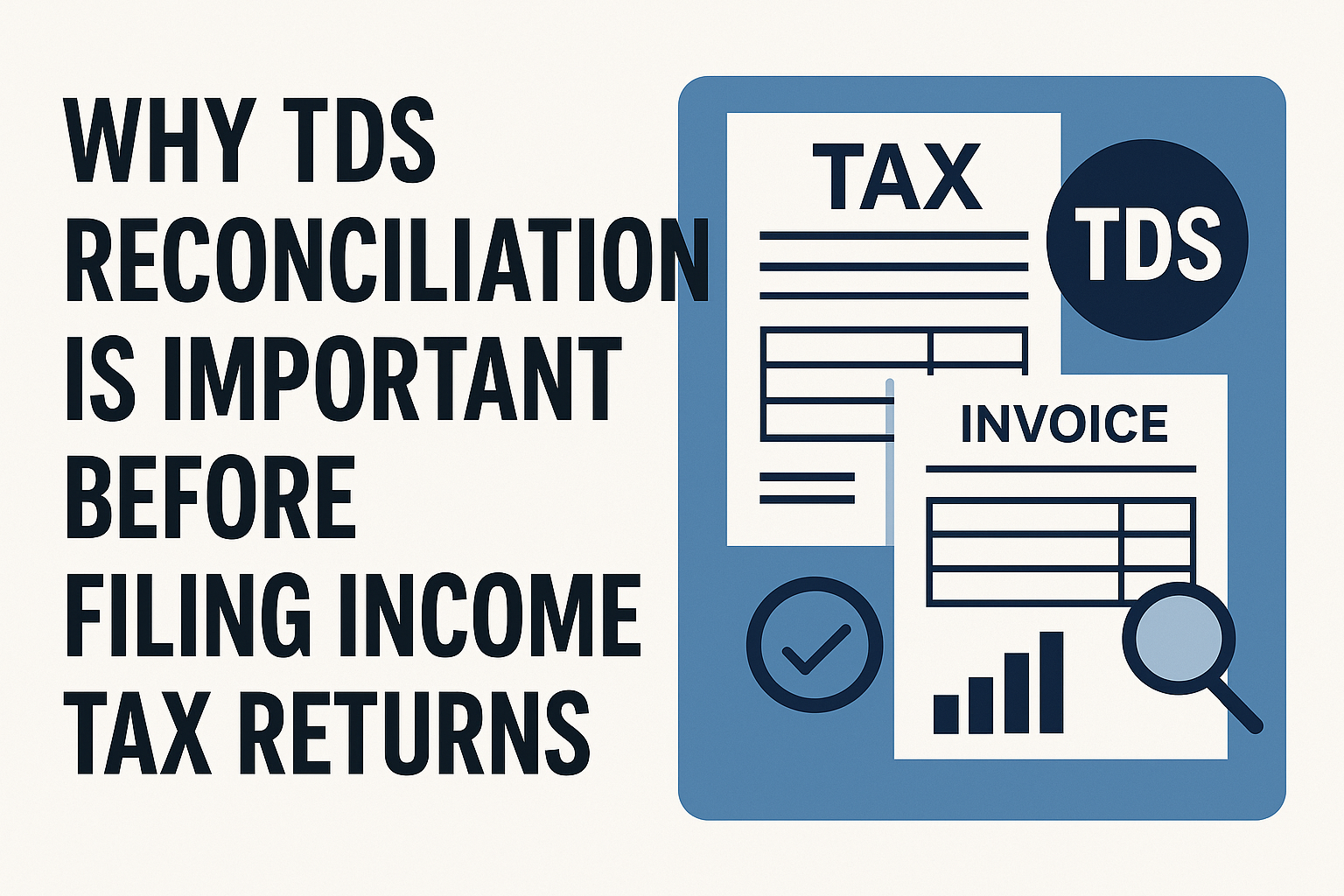 Why TDS Reconciliation Is Important Before Filing Income Tax Returns