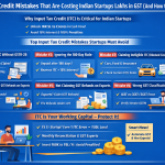 Input Tax Credit mistakes in GST India for startups including GSTR-2B mismatch, ITC reversal rules, deadlines and compliance fixes