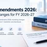 Ind AS Amendments 2026 key MCA changes for FY 2026–27