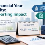 MCA financial year flexibility and tax reporting requirements for companies