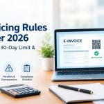 GST e-invoicing rules in India for October 2026